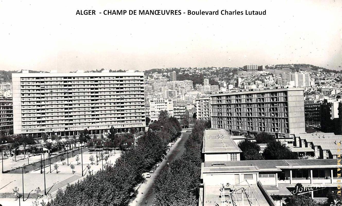 Alger - Champ de Manoeuvres - Boulevard Charles Lutaud.jpg